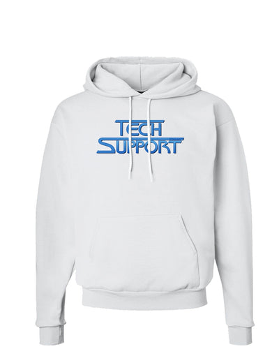 Tech Support Logo Hoodie Sweatshirt-Hoodie-TooLoud-White-Small-Davson Sales