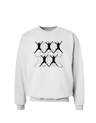 Ten Lords A Leaping Sweatshirt-Sweatshirts-TooLoud-White-Small-Davson Sales