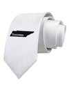 Tennessee - United States Shape Printed White Necktie by TooLoud