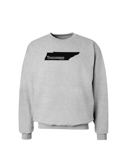 Tennessee - United States Shape Sweatshirt by TooLoud-Sweatshirts-TooLoud-AshGray-Small-Davson Sales