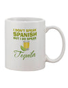 Tequila Connoisseur's Choice 11 oz Coffee Mug - TooLoud-11 OZ Coffee Mug-TooLoud-White-Davson Sales