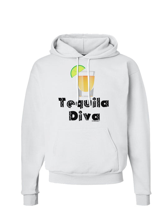 Tequila Diva - Cinco de Mayo Design Hoodie Sweatshirt by TooLoud-Hoodie-TooLoud-White-Small-Davson Sales