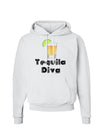 Tequila Diva - Cinco de Mayo Design Hoodie Sweatshirt by TooLoud-Hoodie-TooLoud-White-Small-Davson Sales