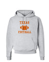 Texas Football Hoodie Sweatshirt by TooLoud-Hoodie-TooLoud-AshGray-Small-Davson Sales