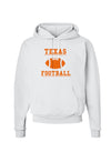 Texas Football Hoodie Sweatshirt by TooLoud-Hoodie-TooLoud-White-Small-Davson Sales