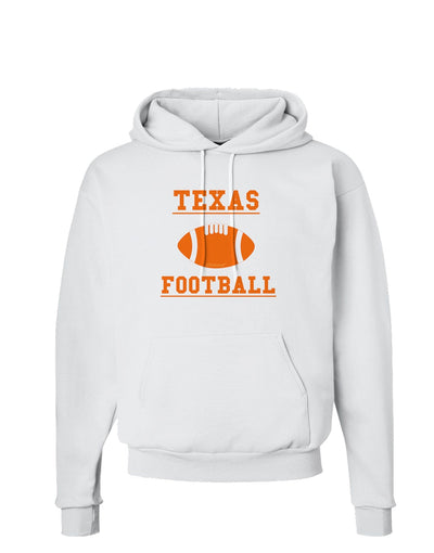 Texas Football Hoodie Sweatshirt by TooLoud-Hoodie-TooLoud-White-Small-Davson Sales