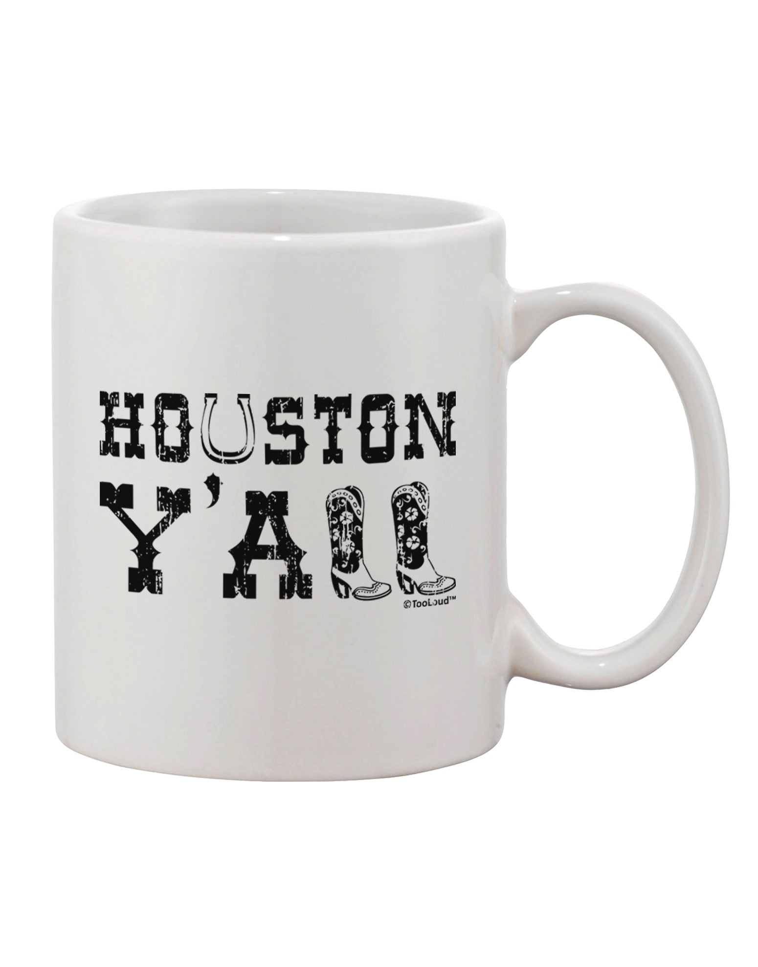 Texas Pride Printed 11 oz Coffee Mug - A Must-Have for Drinkware Enthusiasts! - TooLoud-11 OZ Coffee Mug-TooLoud-White-Davson Sales