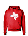 Texas State Y'all Design with Flag Heart Dark Hoodie Sweatshirt by TooLoud-Hoodie-TooLoud-Red-Small-Davson Sales