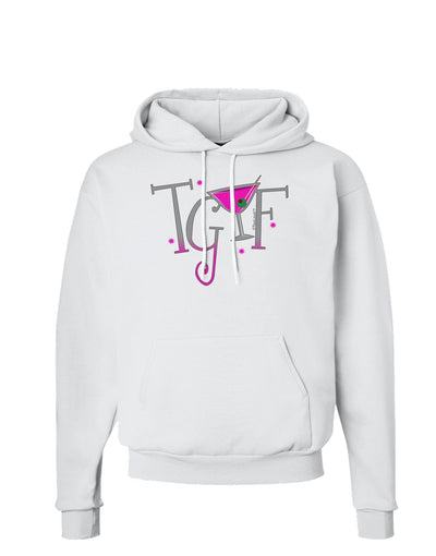 TGIF Martini Hoodie Sweatshirt-Hoodie-TooLoud-White-Small-Davson Sales