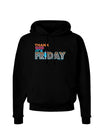 Thank God It's Friday Mixed Drink Dark Hoodie Sweatshirt-Hoodie-TooLoud-Black-Small-Davson Sales