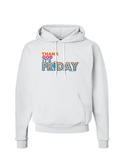 Thank God It's Friday Mixed Drink Hoodie Sweatshirt-Hoodie-TooLoud-White-Small-Davson Sales