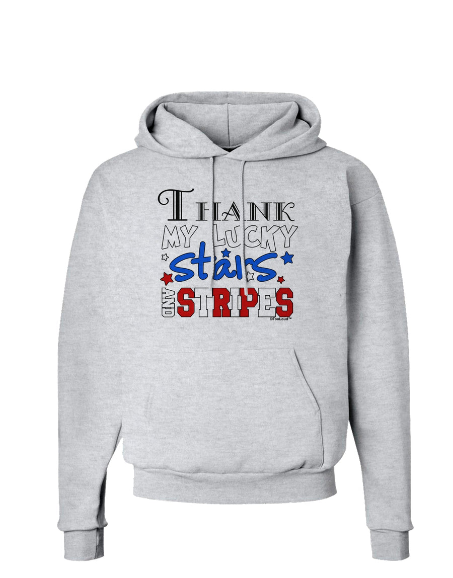 Thank My Lucky Stars and Stripes Color Hoodie Sweatshirt by TooLoud-Hoodie-TooLoud-White-Small-Davson Sales