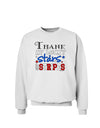 Thank My Lucky Stars and Stripes Color Sweatshirt by TooLoud-Sweatshirts-TooLoud-White-Small-Davson Sales