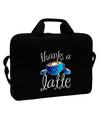 Thanks a Latte - Cute Mug 15&#x22; Dark Laptop / Tablet Case Bag by TooLoud-Laptop / Tablet Case Bag-TooLoud-Black-Davson Sales