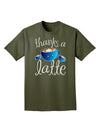 Thanks a Latte - Cute Mug Adult Dark T-Shirt-Mens T-Shirt-TooLoud-Military-Green-Small-Davson Sales