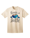 Thanks a Latte - Cute Mug Adult T-Shirt-Mens T-Shirt-TooLoud-Natural-Small-Davson Sales