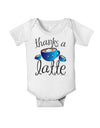 Thanks a Latte - Cute Mug Baby Romper Bodysuit-Baby Romper-TooLoud-White-06-Months-Davson Sales