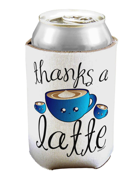 Thanks a Latte - Cute Mug Can / Bottle Insulator Coolers-Can Coolie-TooLoud-1-Davson Sales