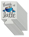 Thanks a Latte - Cute Mug Can / Bottle Insulator Coolers-Can Coolie-TooLoud-12-Davson Sales