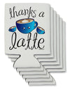 Thanks a Latte - Cute Mug Can / Bottle Insulator Coolers-Can Coolie-TooLoud-6-Davson Sales