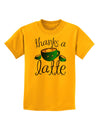 Thanks a Latte - Cute Mug Childrens T-Shirt-Childrens T-Shirt-TooLoud-Gold-X-Small-Davson Sales