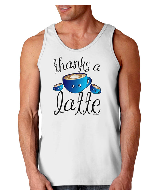 Thanks a Latte - Cute Mug Loose Tank Top-Loose Tank Top-TooLoud-White-Small-Davson Sales