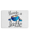 Thanks a Latte - Cute Mug Placemat Set of 4 Placemats-Placemat-TooLoud-White-Davson Sales