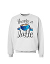 Thanks a Latte - Cute Mug Sweatshirt-Sweatshirts-TooLoud-White-Small-Davson Sales