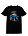 Thanks a Latte - Cute Mug Womens Dark T-Shirt-TooLoud-Black-X-Small-Davson Sales