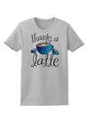 Thanks a Latte - Cute Mug Womens T-Shirt-Womens T-Shirt-TooLoud-AshGray-X-Small-Davson Sales