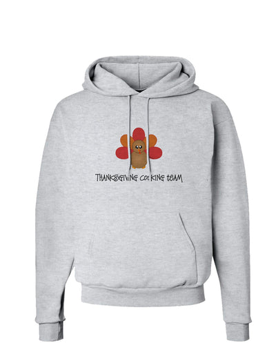 Thanksgiving Cooking Team - Turkey Hoodie Sweatshirt by TooLoud-Hoodie-TooLoud-AshGray-Small-Davson Sales