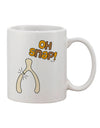 Thanksgiving Printed 11 oz Coffee Mug - Perfect for Capturing Memorable Moments - TooLoud-11 OZ Coffee Mug-TooLoud-White-Davson Sales