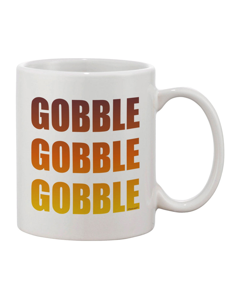 Thanksgiving Themed 11 oz Coffee Mug - Perfect for Celebrating the Season of Gratitude - TooLoud-11 OZ Coffee Mug-TooLoud-White-Davson Sales