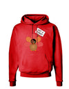 Thanksgiving Turkey in Disguise Dark Hoodie Sweatshirt by TooLoud-Hoodie-TooLoud-Red-Small-Davson Sales