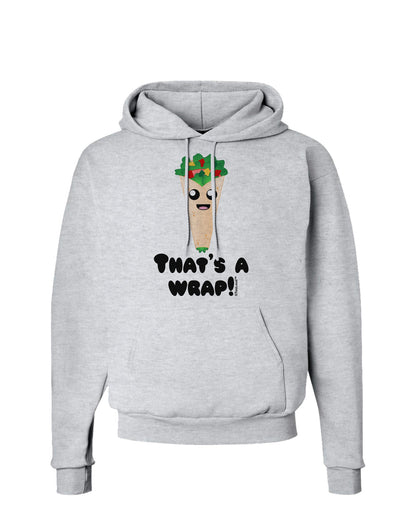 Thats A Wrap Cute Wrap Hoodie Sweatshirt-Hoodie-TooLoud-AshGray-Small-Davson Sales