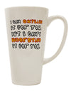 The Expert's Guide to the 16 Ounce Conical Latte Coffee Mug - TooLoud-Conical Latte Mug-TooLoud-White-Davson Sales