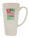 The Exquisite 7 Principles Box 16 Ounce Conical Latte Coffee Mug - TooLoud-Conical Latte Mug-TooLoud-White-Davson Sales