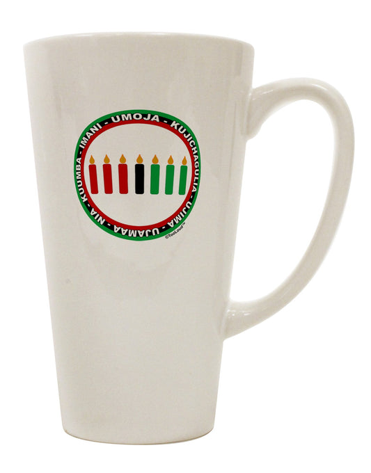 The Exquisite 7 Principles Circle 16 Ounce Conical Latte Coffee Mug - TooLoud-Conical Latte Mug-TooLoud-White-Davson Sales