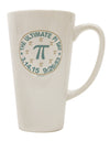 The Exquisite Pi Day Emblem 16 Ounce Conical Latte Coffee Mug - TooLoud