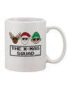 The Festive Holiday Crew Ceramic 11 oz Coffee Mug - TooLoud-11 OZ Coffee Mug-TooLoud-White-Davson Sales