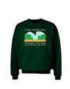 The Gameplay Was Terrible Adult Dark Sweatshirt-Sweatshirts-TooLoud-Deep-Forest-Green-Small-Davson Sales