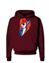 The Glam Rebel Dark Hoodie Sweatshirt-Hoodie-TooLoud-Maroon-Small-Davson Sales