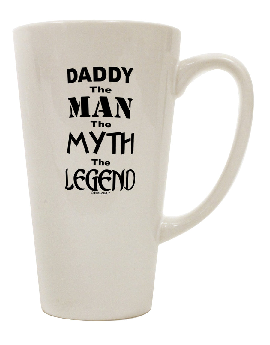 The Iconic Daddy: A 16 Ounce Conical Latte Coffee Mug - TooLoud-Conical Latte Mug-TooLoud-White-Davson Sales