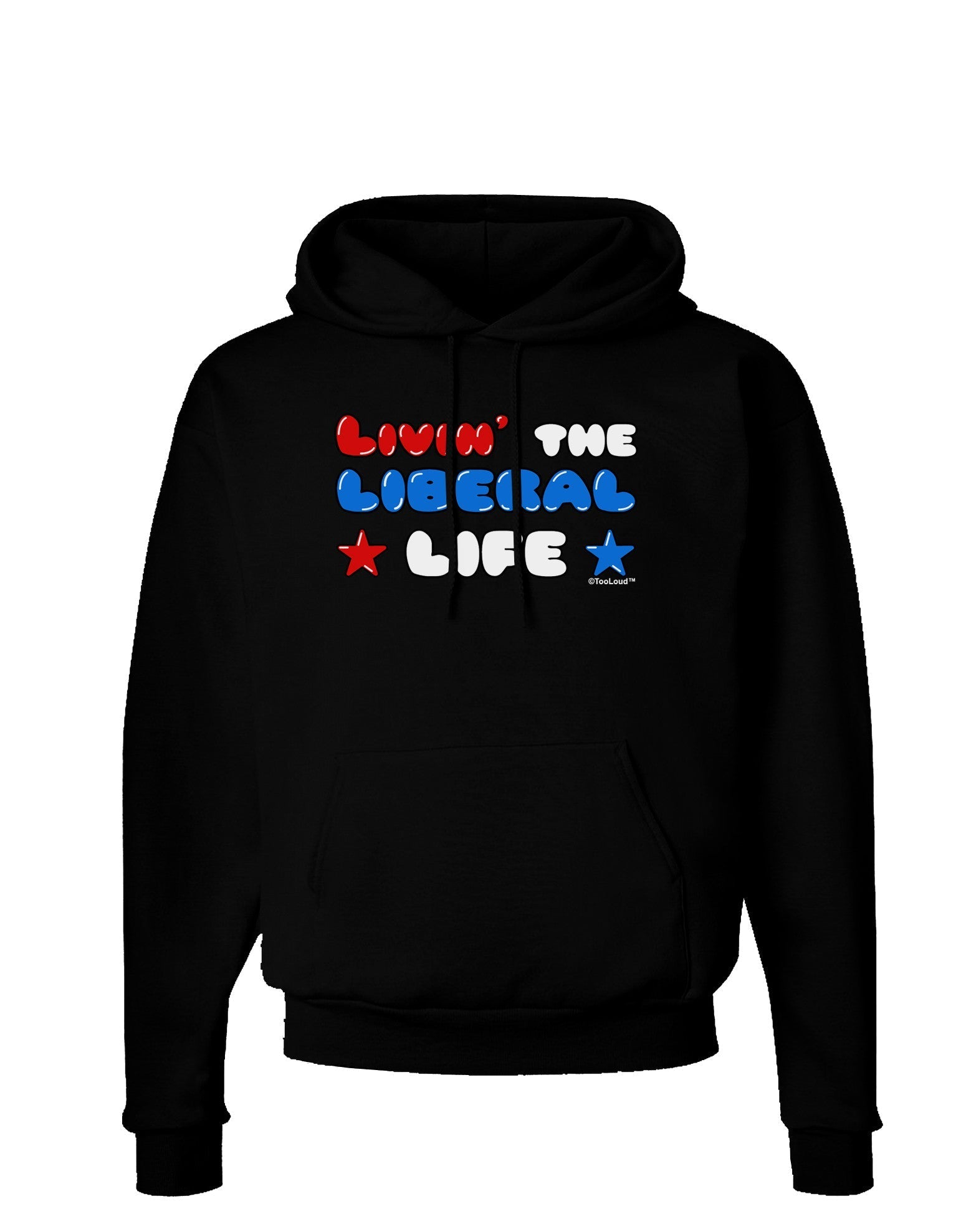 The Liberal Life Dark Hoodie Sweatshirt-Hoodie-TooLoud-Black-Small-Davson Sales