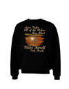 The Moon Herself Howls Adult Dark Sweatshirt-Sweatshirts-TooLoud-Black-Small-Davson Sales