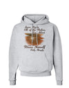 The Moon Herself Howls Hoodie Sweatshirt-Hoodie-TooLoud-AshGray-Small-Davson Sales