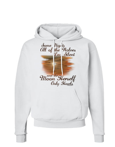 The Moon Herself Howls Hoodie Sweatshirt-Hoodie-TooLoud-White-Small-Davson Sales