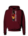 The Nutbrotha - Black Nutcracker Dark Hoodie Sweatshirt by-Hoodie-TooLoud-Maroon-Small-Davson Sales