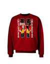 The Nutcracker and Nutbrotha Adult Dark Sweatshirt by-Sweatshirts-TooLoud-Deep-Red-Small-Davson Sales