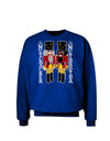 The Nutcracker and Nutbrotha Adult Dark Sweatshirt by-Sweatshirts-TooLoud-Deep-Royal-Blue-Small-Davson Sales